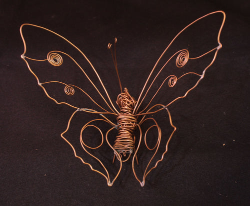 Peacock Butterfly (Copper Wire)