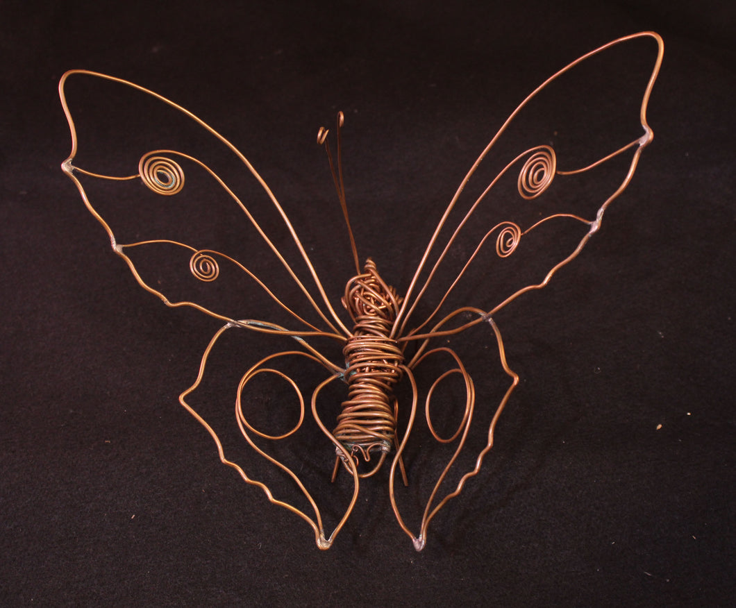 Peacock Butterfly (Copper Wire)