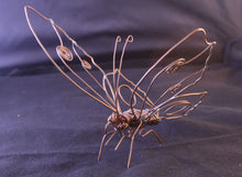 Load image into Gallery viewer, Peacock Butterfly (Copper Wire)