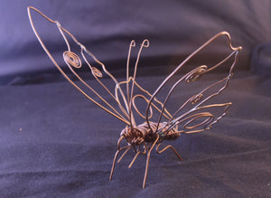 Peacock Butterfly (Copper Wire)