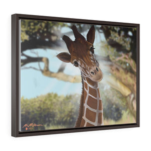 "Enquiring Giraffe Wants to Know" (Exhibit Copy) 18"X24"